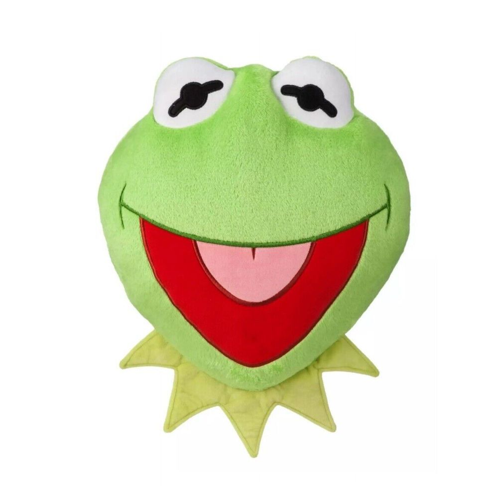 Walt Disney World Parks Muppets Kermit The Frog Throw‎ Pillow Soft - #362